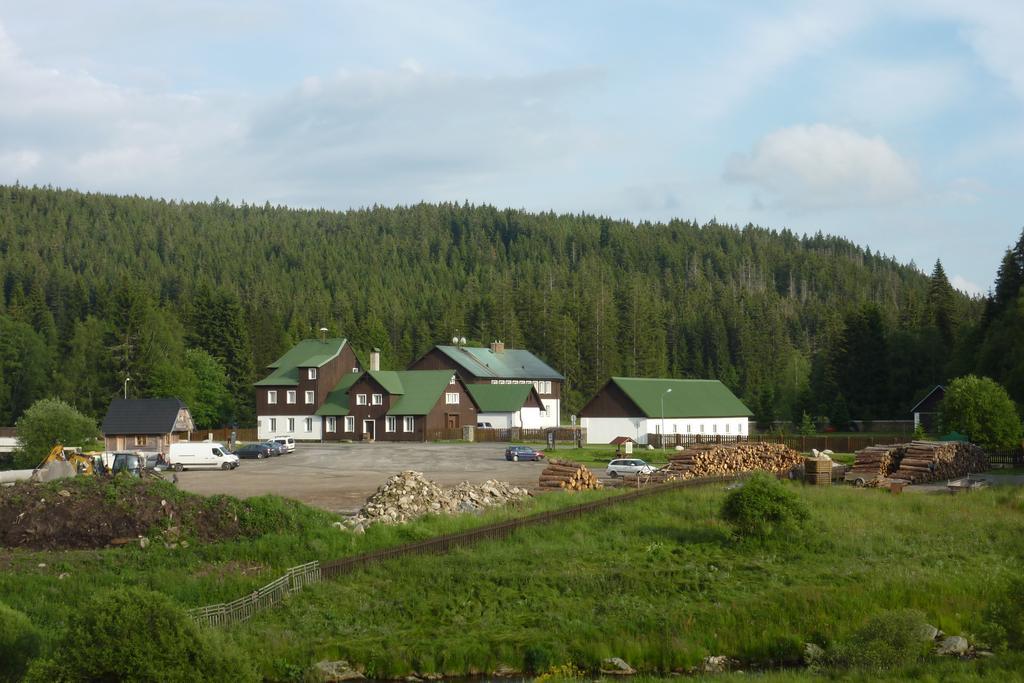 Penzion U Pstruha Modrava Buitenkant foto